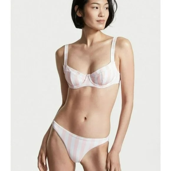Victoria's Secret Other - Victoria's Secret Striped Bikini, 34DD